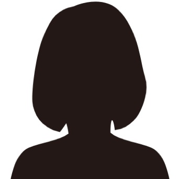 女性のシルエットです。